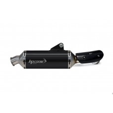 HP CORSE SP-1 SHORT BLACK CERAKOTE® SLIP ON for Royal Enfield Himalayan 450